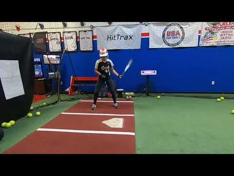 Video of Jamie Calkins 2023 Hitting