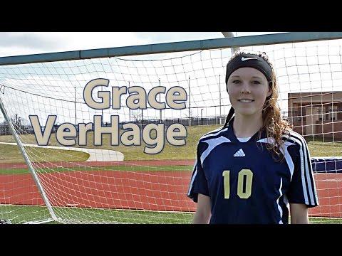 Video of Grace VerHage college soccer recruiting video