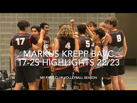 Video of Markus Krepp 22/23 Volleyball Club Highlights/Progression