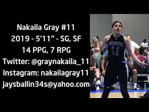 Video of Nakaila Gray AAU 2017