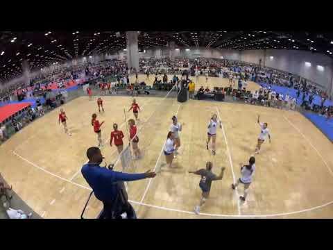 Video of Gentry Brown 2023 AAU Volleyball Nationals 
