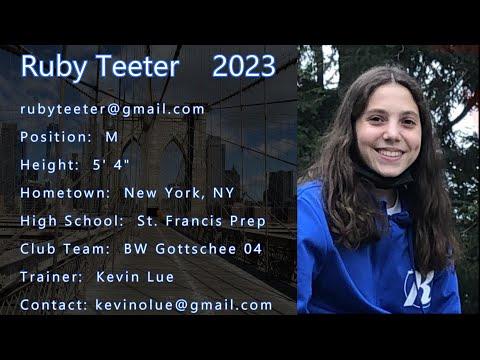 Video of Ruby Teeter '23 Memorial Day Soccer Highlights 2022