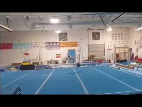Video of Floor pass- bounder, front lay, front pike