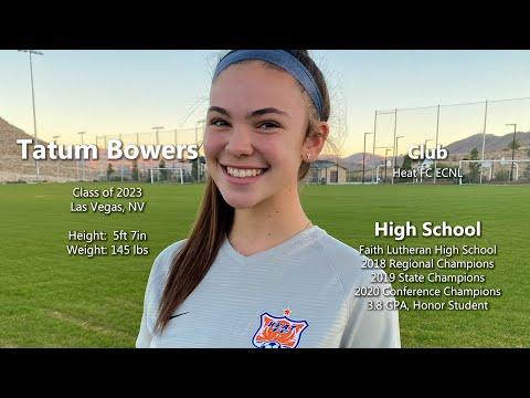 Video of Tatum Bowers '23 - Soccer Highlights v4