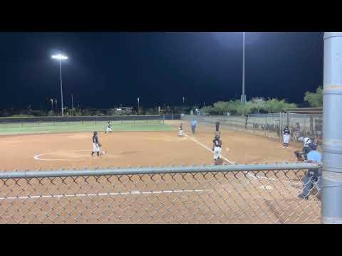 Video of Alyssa Muñoz chasing down foul ball behind 1st base on 6/4/22 at PCFL Qualifier 