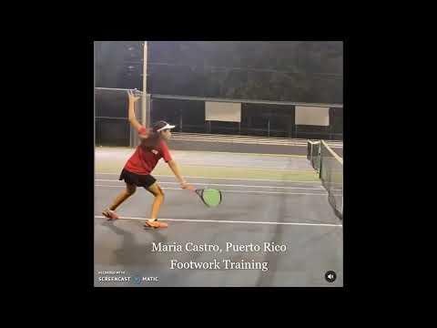 Video of Maria Castro's Footwork