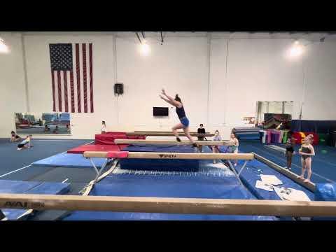 Video of Front tuck on high beam  