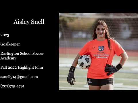 Video of Aisley Snell 2022 highlight film