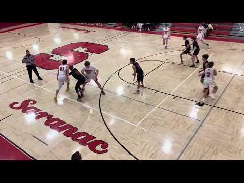 Video of Garrett Pelkey: Freshman year Tupper lake varsity basketball 23-24