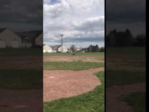 Video of Thea running bases