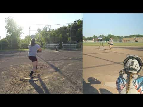 Video of Avery Paul Pitch Split View