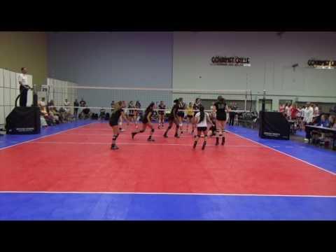 Video of Samantha Fulkerson-Bird 2018 (#7 on Munciana Ninjas 16 Open) highlights from JVA Summerfest 2016 (Columbus, OH)