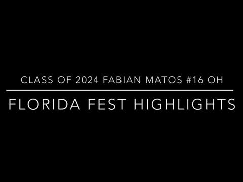 Video of Fabian Matos 6’3 Outside Hitter CO 24’ Florida Fest Highlights