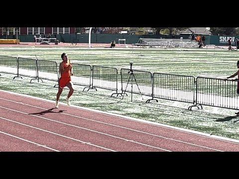 Video of Anchor in 4x400m April 9, 2022