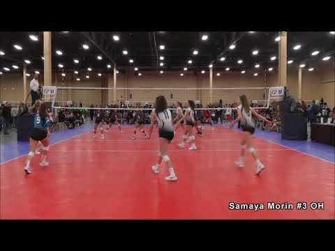 Video of Samaya Morin #3 OH 2021 Lake VBC - SCVA Vegas Classic '19 -Day 1