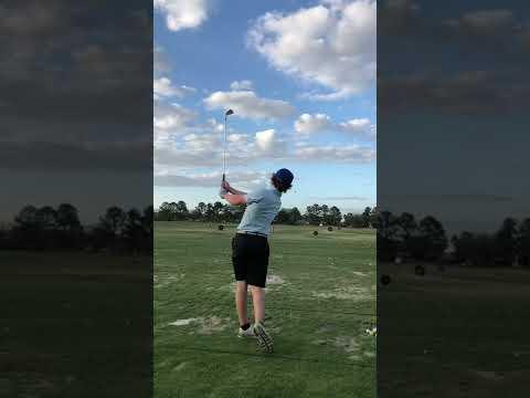 Video of Swing Down the Line. Punch shot 5 iron
