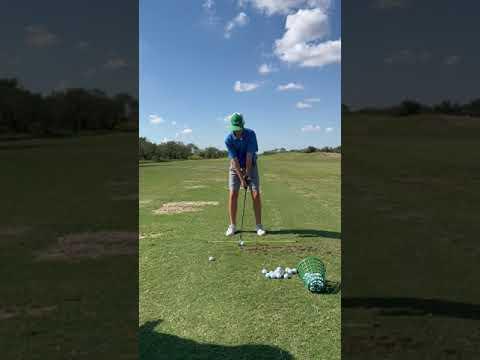 Video of Golf Swing Side View 2021