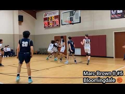 Video of 16 points in the second half // Marc Brown II // #5