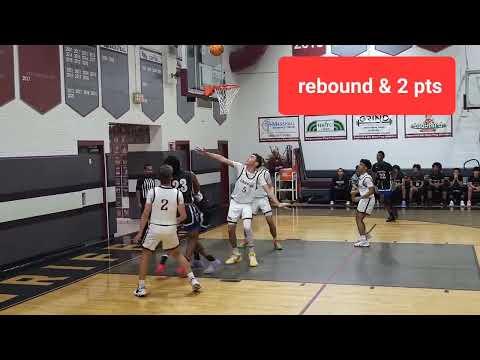 Video of Jeffrey January Jr #23 black Double Double!