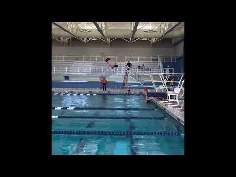 Video of First Attempts on Dives I hope to include in my senior list. 
