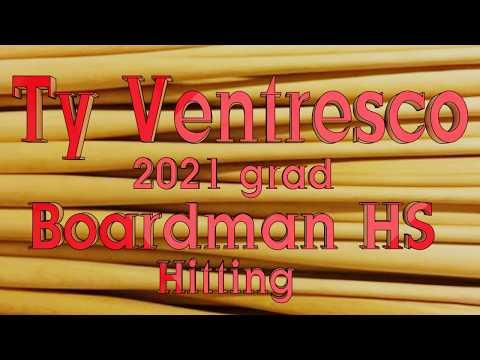 Video of Ty Ventresco Outdoor hitting March 24, 2020