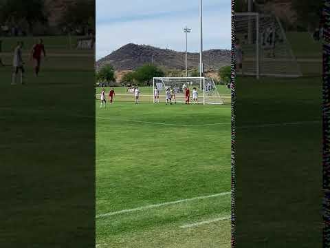 Video of Charlotte Sobotka Goal off Corner Kick