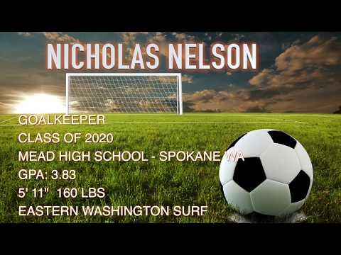 Video of Nicholas Nelson Goalkeeper Highlights