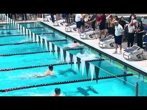 Video of Owen Collins Snohomish High School, 2024 Washington State 3A preliminaries 100 breast, 56.52