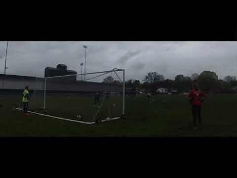 Video of Goalkeeping Training - Shot stopping