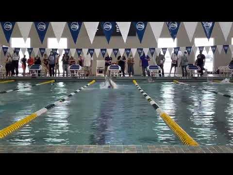 Video of Regional swim meet 100 backstroke 1:00.5