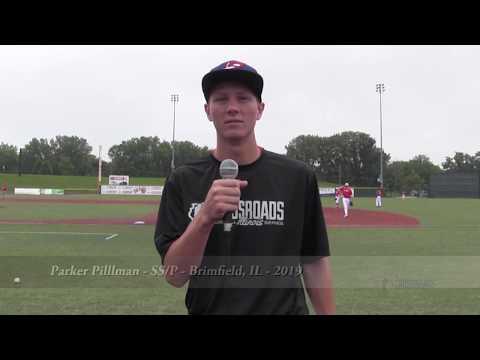 Video of Parker Pilllman - SS/P - Brimfield, IL - 2019