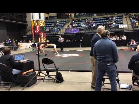 Video of 2021 KS State Tournament 3rd Place Match 132 lbs