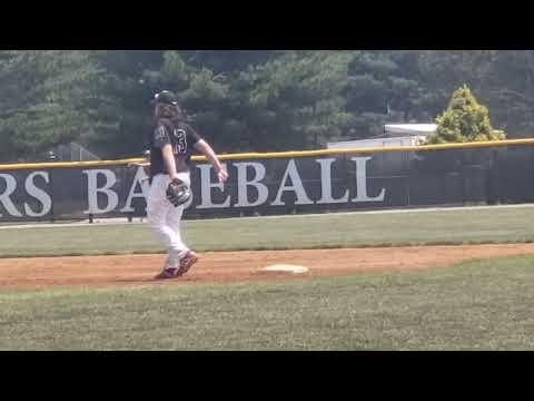 Video of Colton Comstock at first on 6/17/23