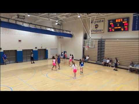 Video of Lainey Duggan #7 (blue) Class of '24 Prep Girls Hoops Regional Finals MN Game 1 070123 