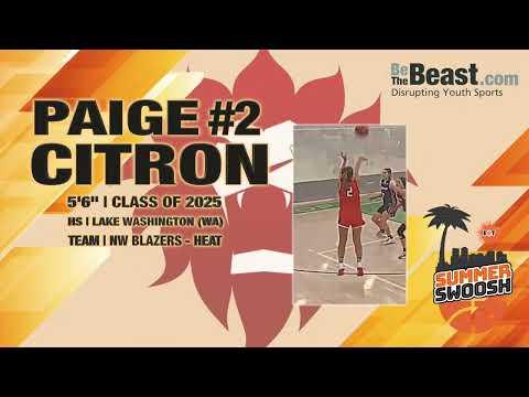 Video of 2025 Paige Citron summer 2021 EOT Summer Swoosh highlights