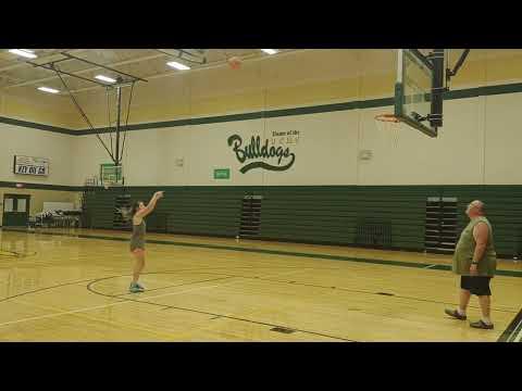 Video of Tenley Basketball   Shooting 1