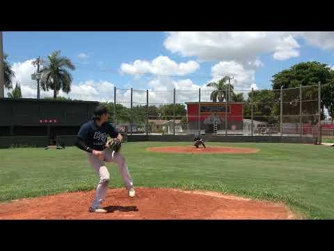 Video of CJ Lowry RHP College Transfer (RS Freshman)