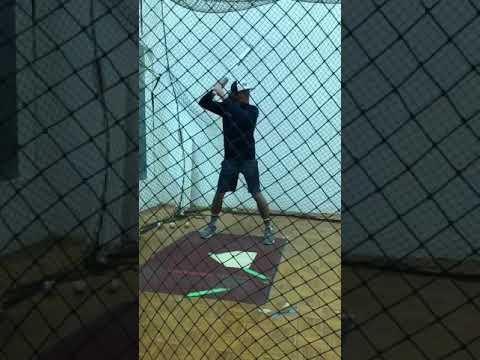 Video of Cole Sebastian Batting Cage Practice 