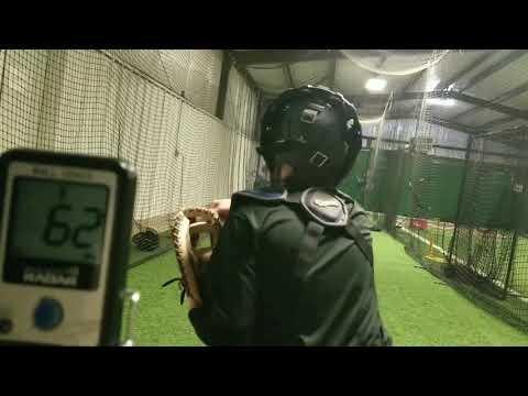 Video of Bailey Kite pitching/pocket radar