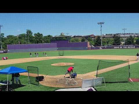 Video of Elite National PBR Scout Day June 4, 2022 (91 Exit Velo)