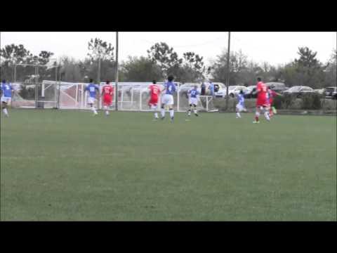 Video of Brai Royer's 2013 IMG Header goal Chris Searcy Assists 