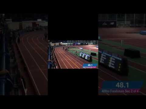 Video of Evan Pardue 400m New Balance Indoor