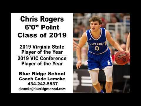 Video of Chris Rogers 2019 PG VA State Champ & POY