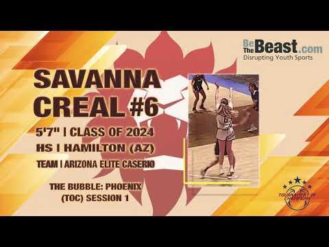 Video of Savanna Creal - October 2020