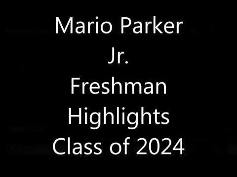 Video of Mario Parker jr 2024 niles north highlights🔥