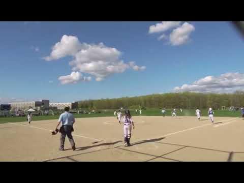 Video of Ella Beland Homerun 5//1322 Leominster High School Varsity Softball