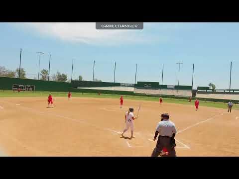 Video of Double hit right center gap 