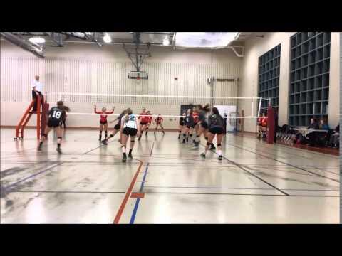 Video of Courtney Lindquist volleyball Presidents Challenge 2015