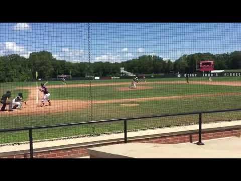 Video of Alex George Catching Throwing Out Base Runner