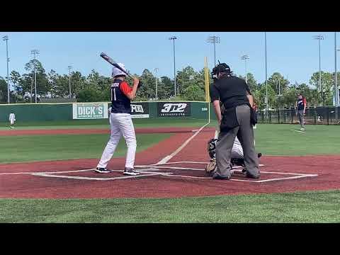 Video of Hitting and catching highlights from Cal Ripken Myrtle Beach 2023